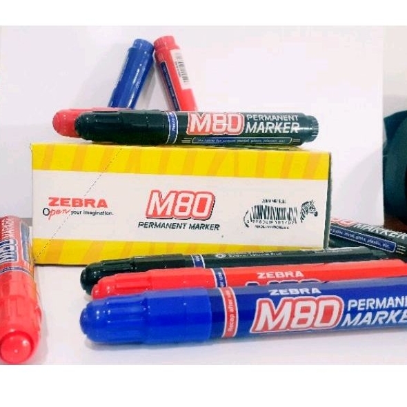 

Zebra M80 Permanent Marker. spidol permanen