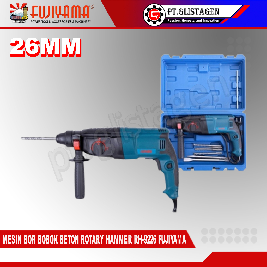 FUJIYAMA RH9226 Mesin Bor Bobok Beton Rotary Hammer FUJIYAMA RH-9226