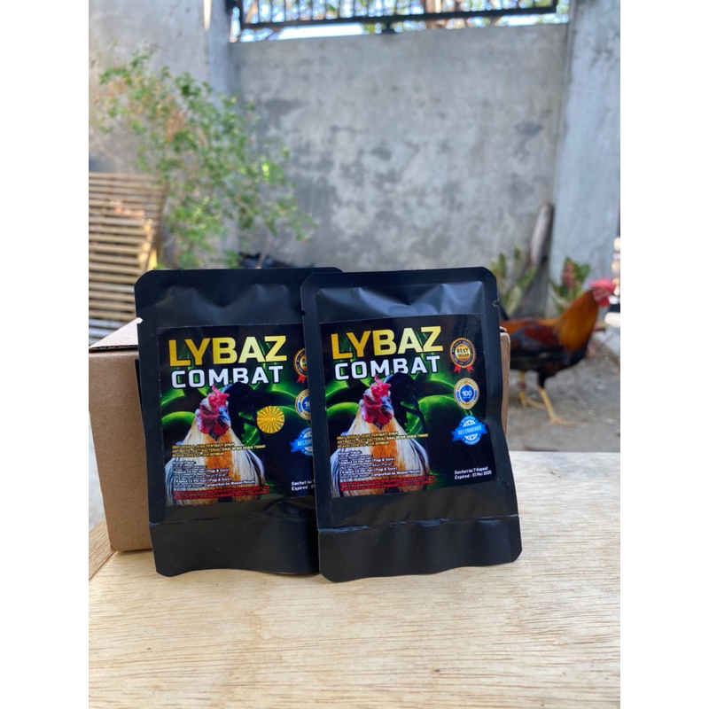 Lybaz Combat  Kemasan Saset isi 7 kapsul