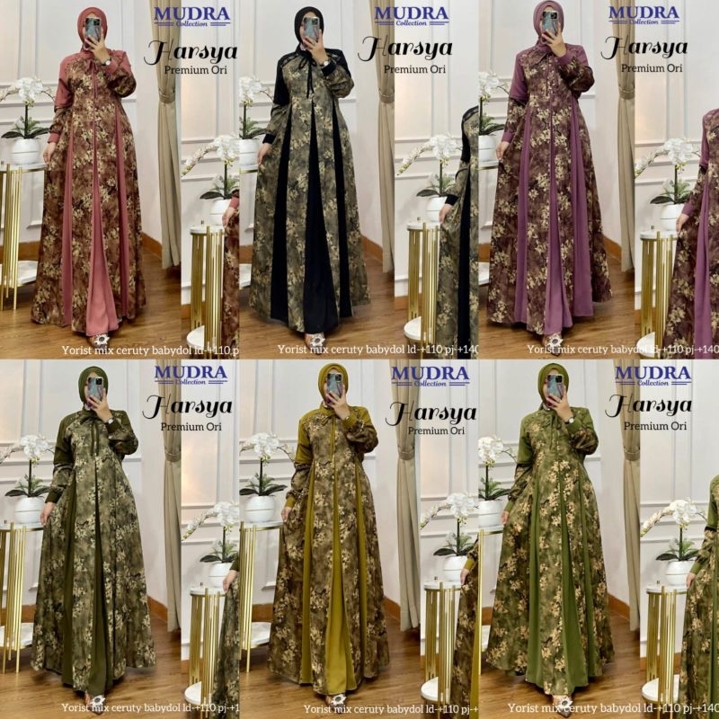 Harsya Gamis ori by Mudra Hijab
