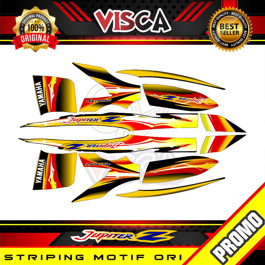 Stiker Striping Les Ori JUPITER Z LAMA