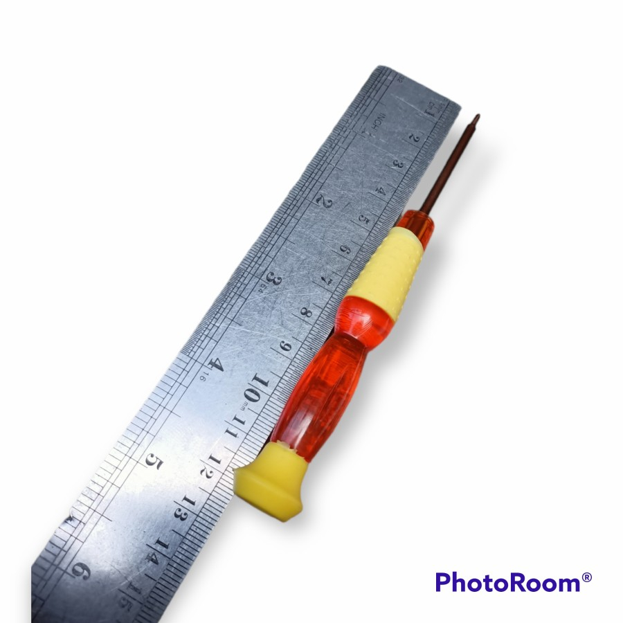 OBENG PLUS KECIL 12CM OBENG GAGANG ORANGE MURAH OBENG JAM TANGAN