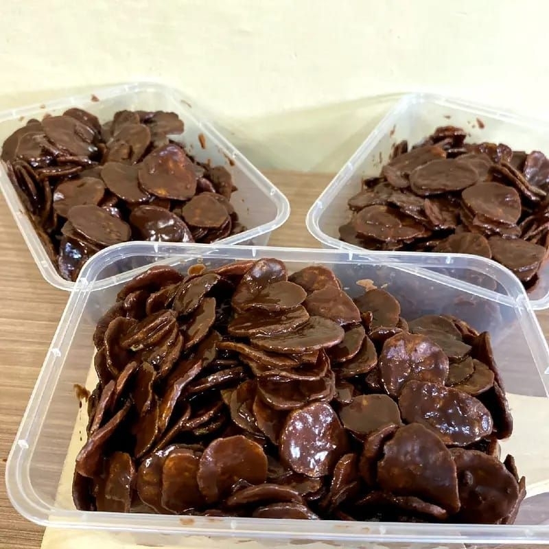 

Keripik Pisang Cokelat Viral