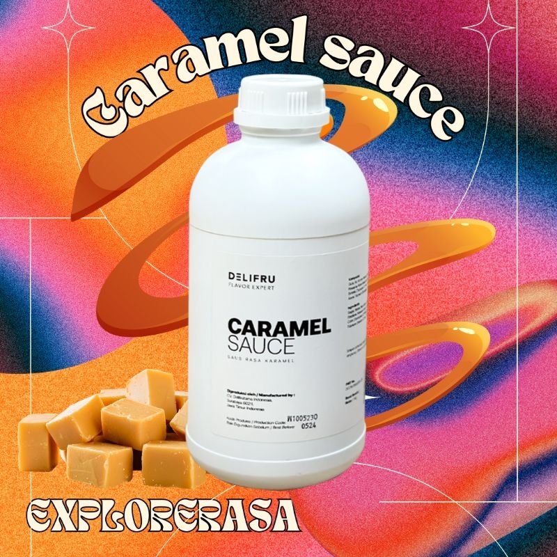 

Delifru sauce caramel isi 1 liter