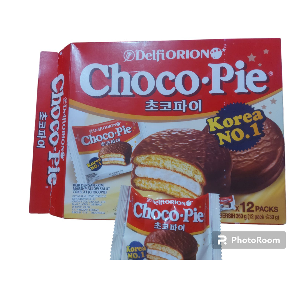

Choco-Pie By DelfiOrion 1 Box Isi 12