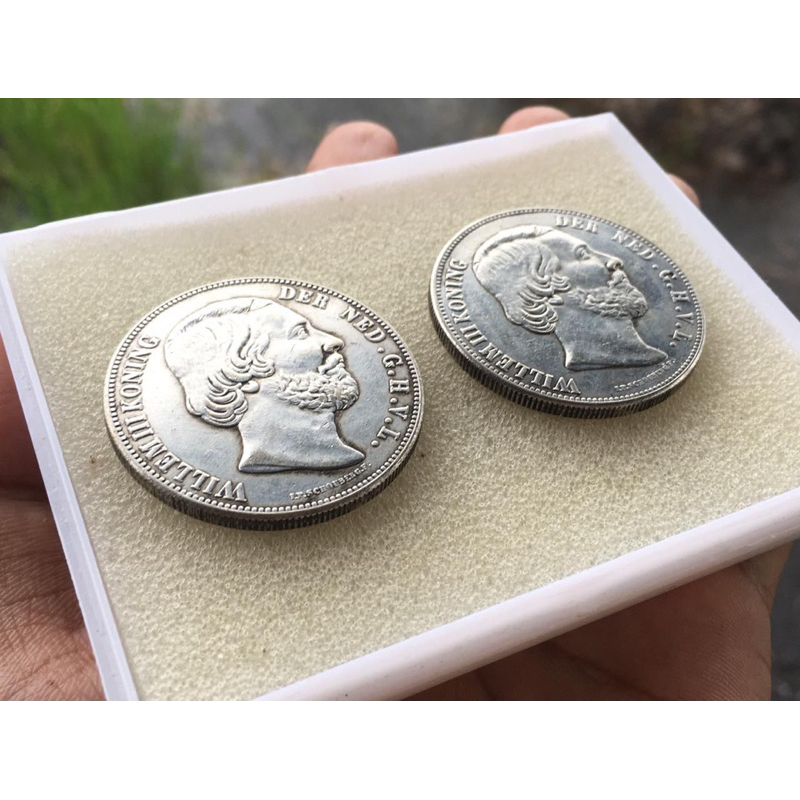 Koin Kuno 3 Gulden Willem 1818