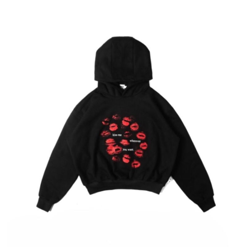 HODDIE TELEPATI CHE KISS ME BLACK