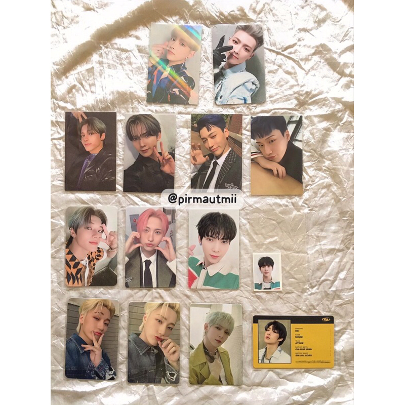 HONGJOONG SEONGHWA YEOSNG WOOYOUNG SAN MINGI ATEEZ OFFICIAL PC
