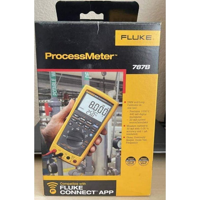 fluke 787b 787 no 789 processmeter loop calibrator