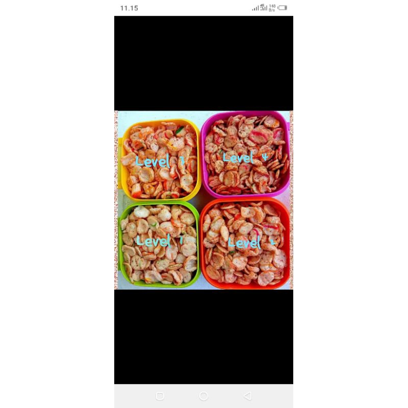 

KERUPUK SEBLAK LV4 500GR