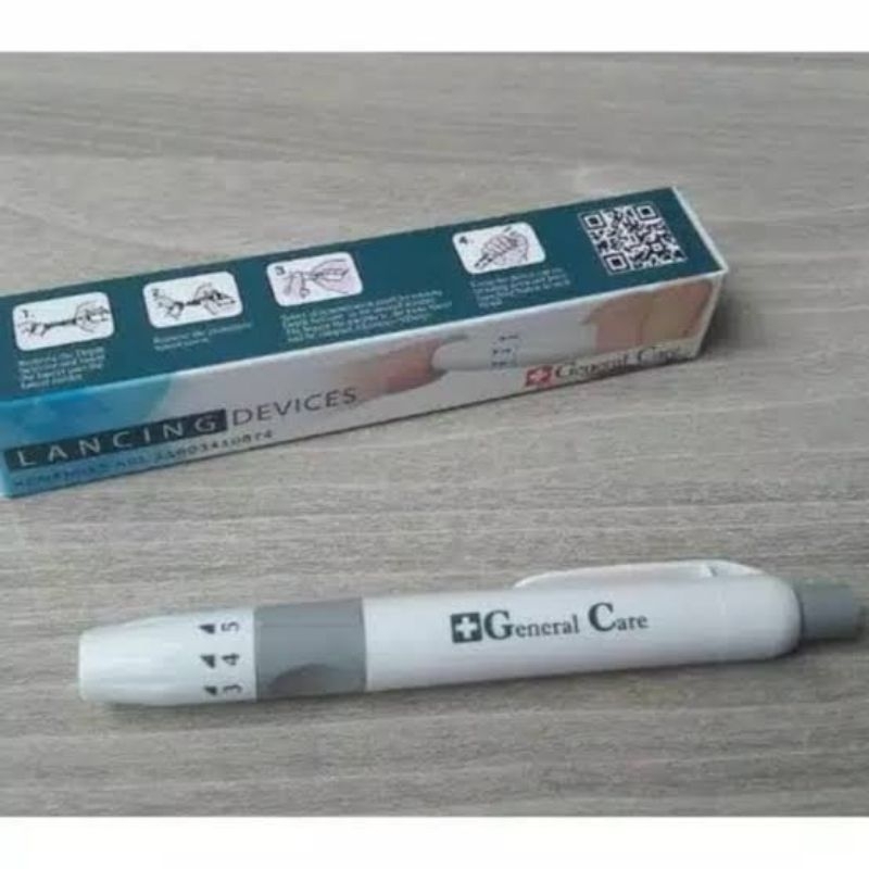 Pen bekam plus jarum pen bekam tanpa jarum