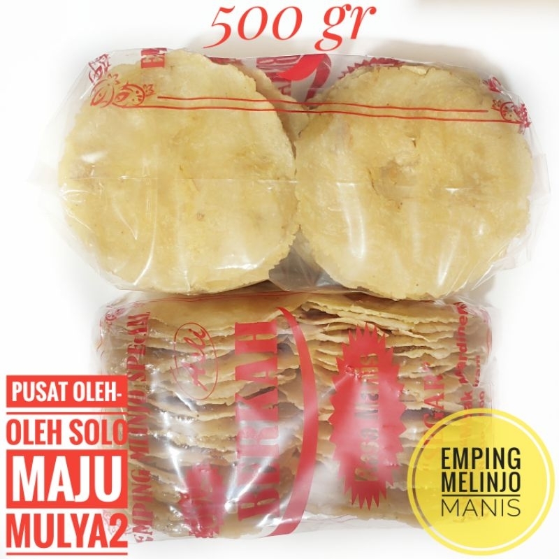 

Emping Melinjo Manis 500 Gram ( BESAR )