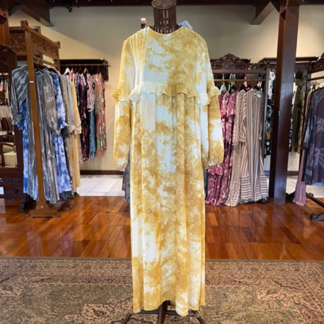 Azumi Drwss Kaftan kaos Gamis Maxi Dress By Dian Pelangi ( ORIGINAL ) Limited Edition 