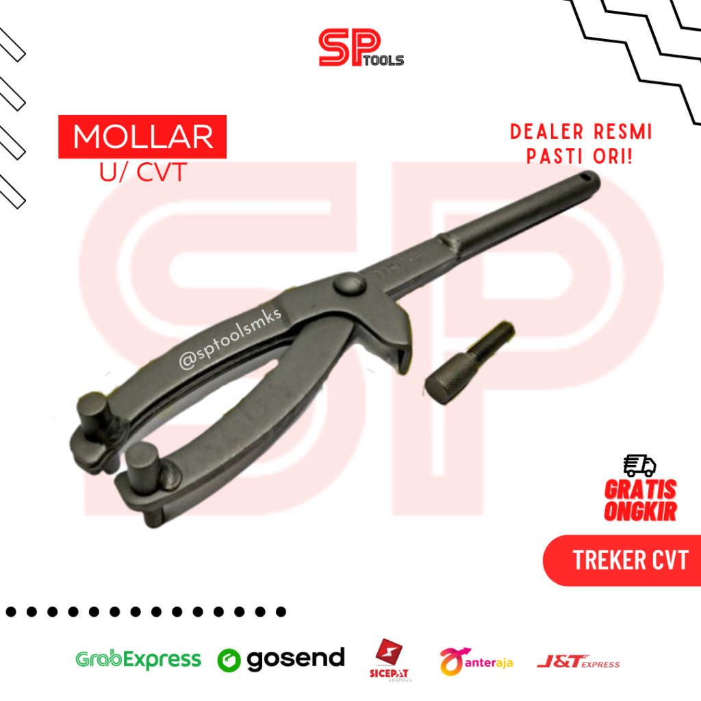 KUNCI TAHANAN PENAHAN KOPLING CVT MOTOR TREKKER TREKER GANDA MOLLAR