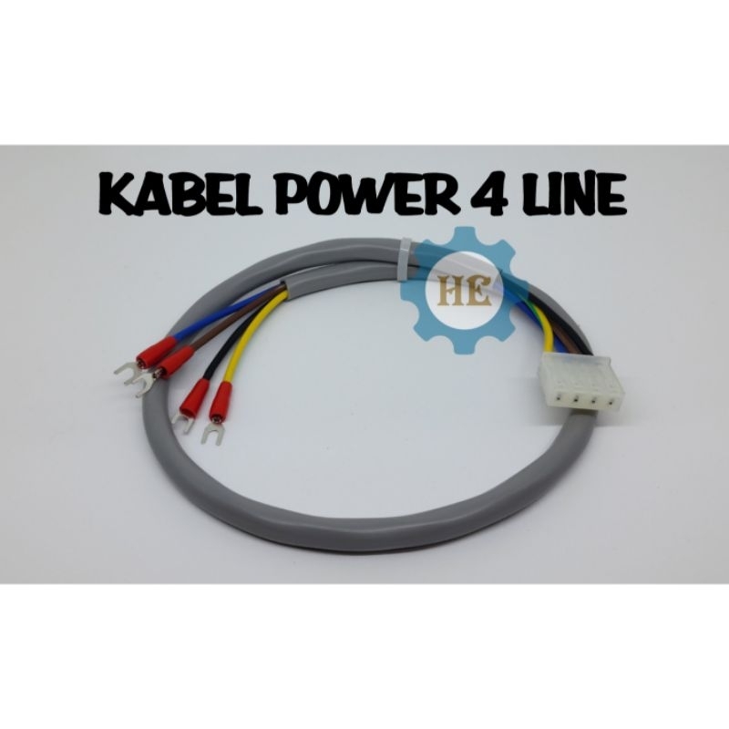 KABEL POWER 4 LINE SARANG TAWON KE MAINBOARD MESIN BORDIR KOMPUTER