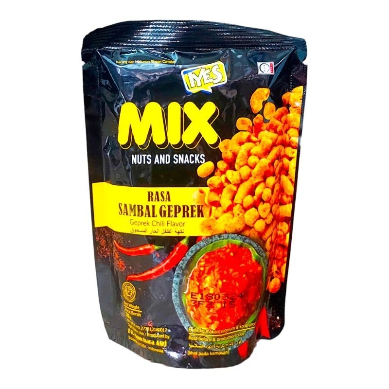 Kacang & Makaroni Jadian: IYES MIX NUTS & SNACKS 25 Gr Jadi Kaya Rasa - Beli Banyak = Makin Murah