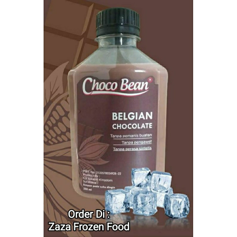 

Belgian Chocolate Drink isi 250ml Kemasan frozen, minuman coklat enak