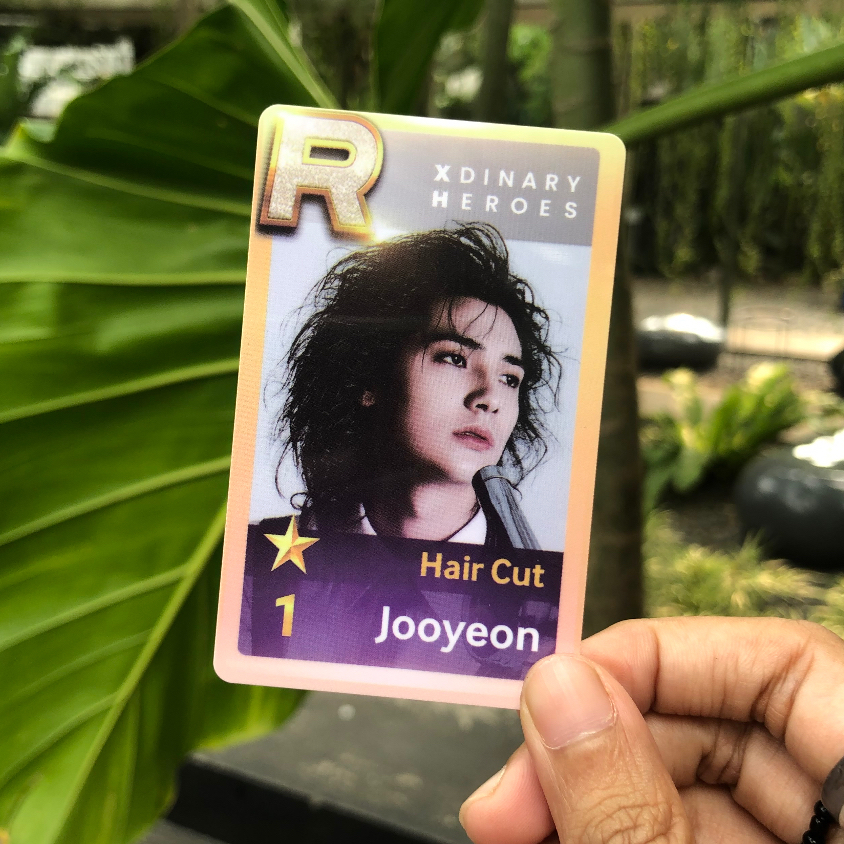 JOOYEON R-Card Haircut Superstar JYP ssjyp Photocard PC OFFICIAL Xdinary Heroes XH
