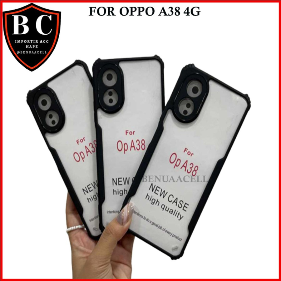 Oppo A18 A16E A16K A55 A36 A76 A96, Reno 6 7Z 7 4G 5G Hard Soft Case Casing Cover Armor Bumper SHOCKPROOF Airbag
