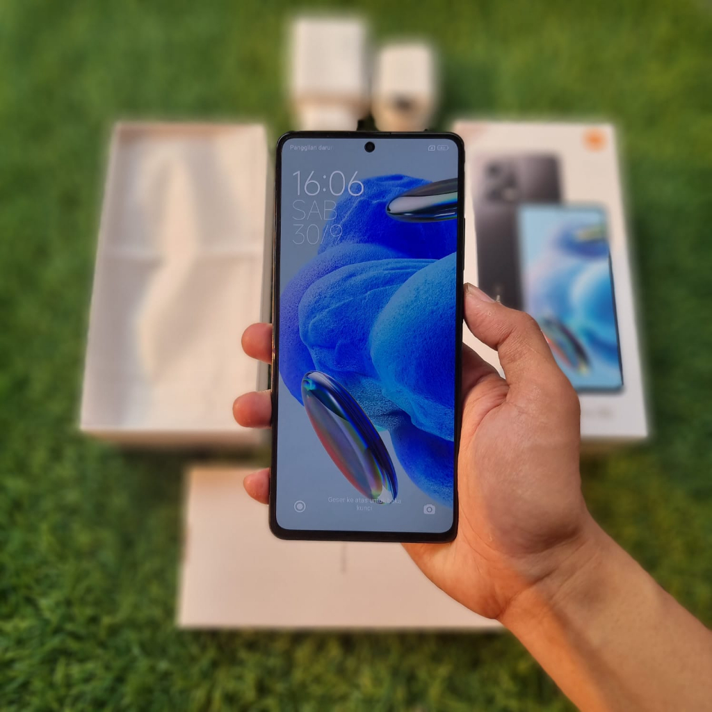 XIAOMI NOTE 12 PRO 5G SECOND 8/256GB HP SECOND HANDPHONE SECOND HP SEKEN HP BEKAS HP MURAH