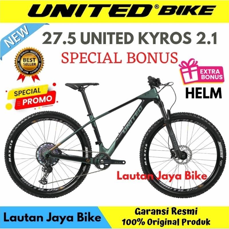 SEPEDA GUNUNG 27.5 MTB UNITED KYROSS 2.1