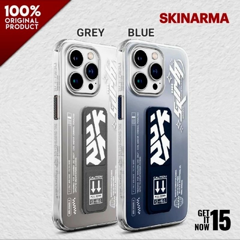 Case Iphone 15 / Plus / Pro / Pro Max - Skinarma Cosmo - Original