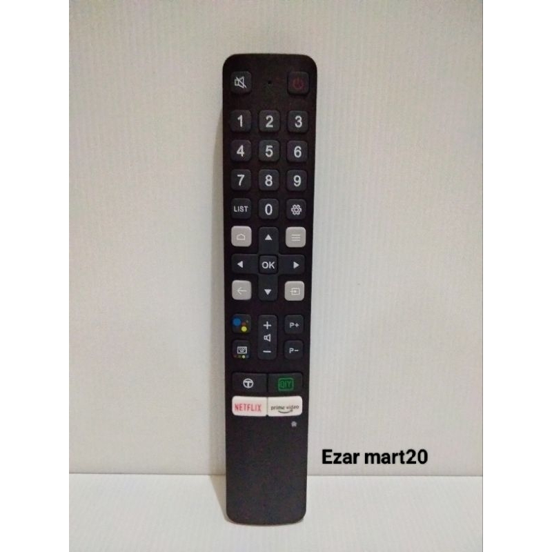 REMOTE TV TCL SMART ANDROID TV