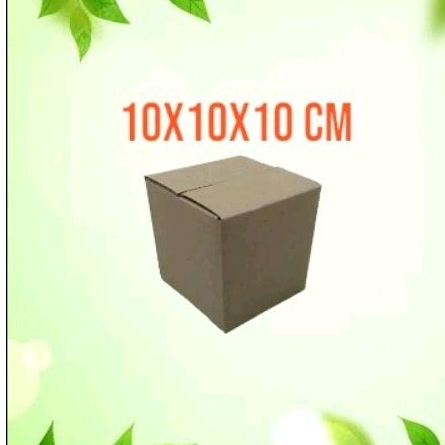 

Kardus packaging 10x10x10 cm packing| siap pakai