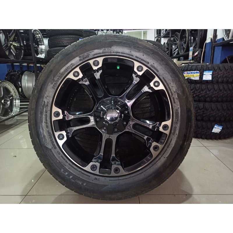velg ban mobil bekas ssw r20 cocok di mobil fortuner pajero hilux triton pradoo