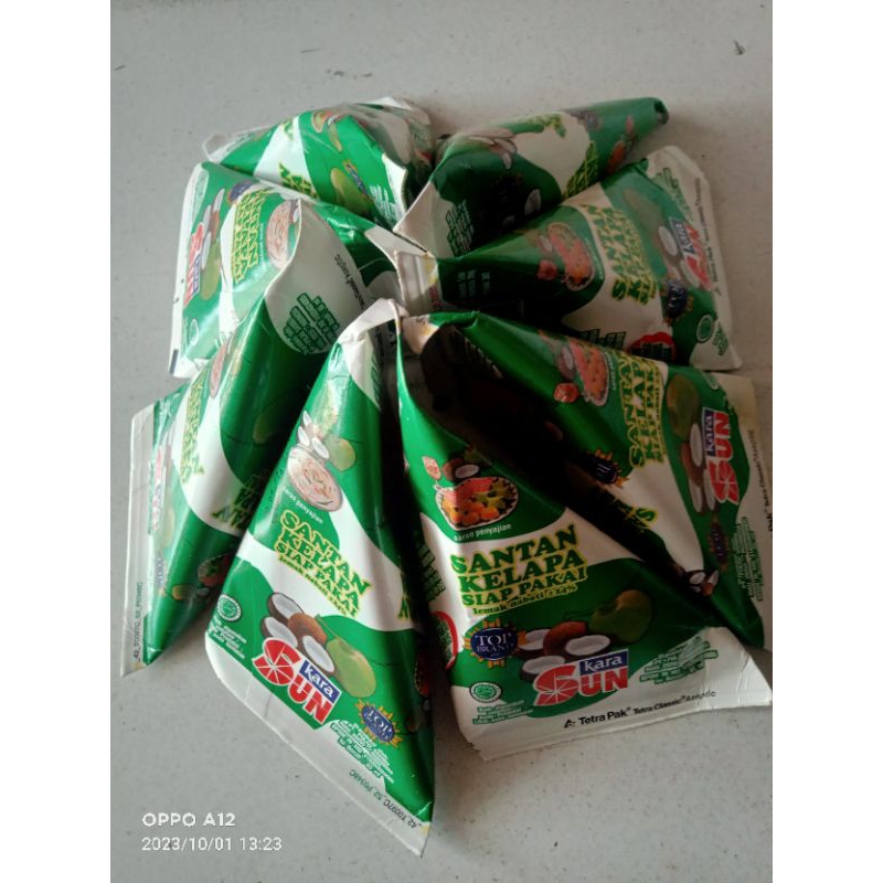 

sun kara santan kelapa