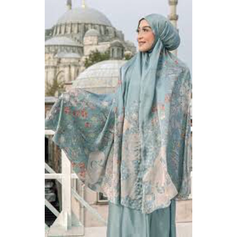 Buttonscarves Prayer robe Topkapi Turqoise