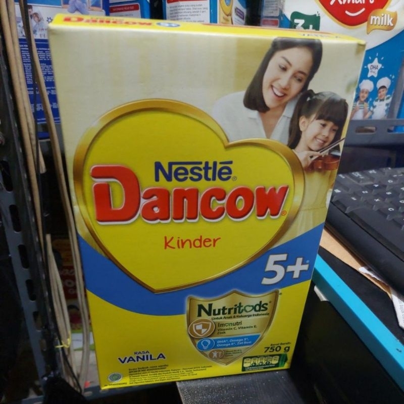 dancow 5+ vanila 750g