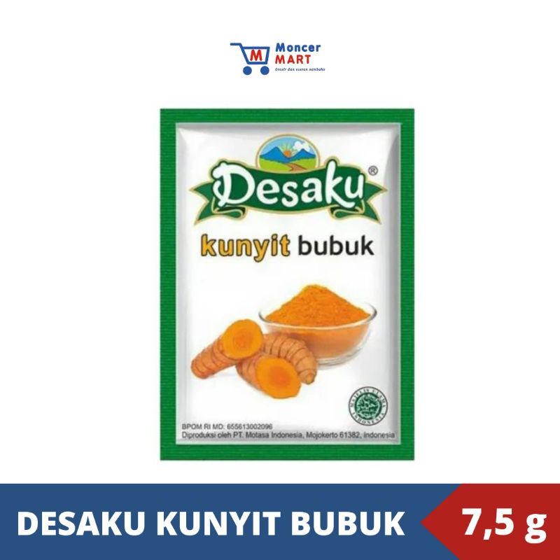 

Desaku Kunyit Bubuk Sachet 7,5 g | Kunyit Bubuk Instan