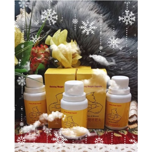Gaining Weight Capsule Penambah Berat Badan Nafsu Makan Obat Gemuk 100% Original