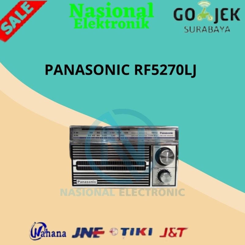 RADIO PANASONIC RF 5270 LJ/RADIO PANASONIC RF5270LJ/PANASONIC RF5270 LJ/RADIO PANASONIC PORTABLE JAD
