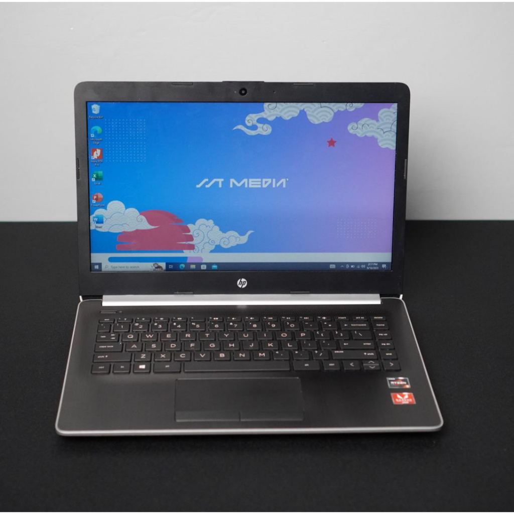 LAPTOP HP 14-CM008AU AMD RYZEN 5 RAM 8GB - LAPTOP BEKAS KEDIRI - LAPTOP MURAH - LAPTOP BEKAS