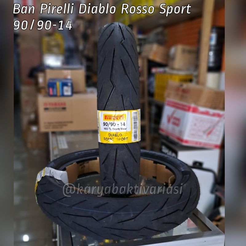 BAN PIRELLI DIABLO ROSSO SPORT, DIABLO ROSSO SCOOTER, DIABLO ROSSO CORSA II