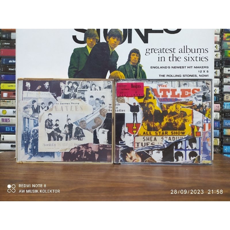 Sepaket CD Import : THE BEATLES ANTHOLOGY 1 & ANTHOLOGY 2 (4 CD).