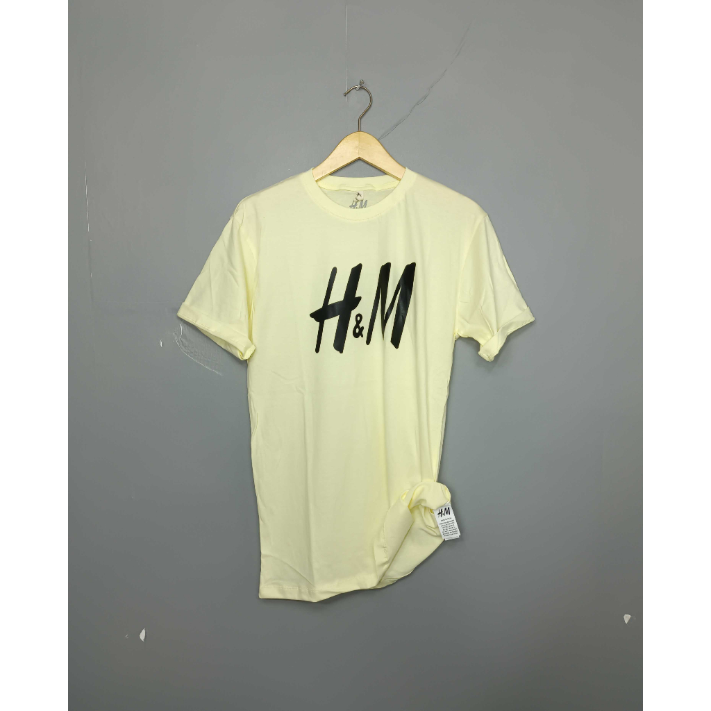 BAJU KAUS LENGAN PENDEK PRIA TERBARU / BAJU KAUS KATUN 24 S PRIA H&M