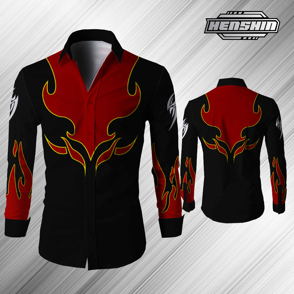 KEMEJA BATIK JIN KAZAMA TEKKEN