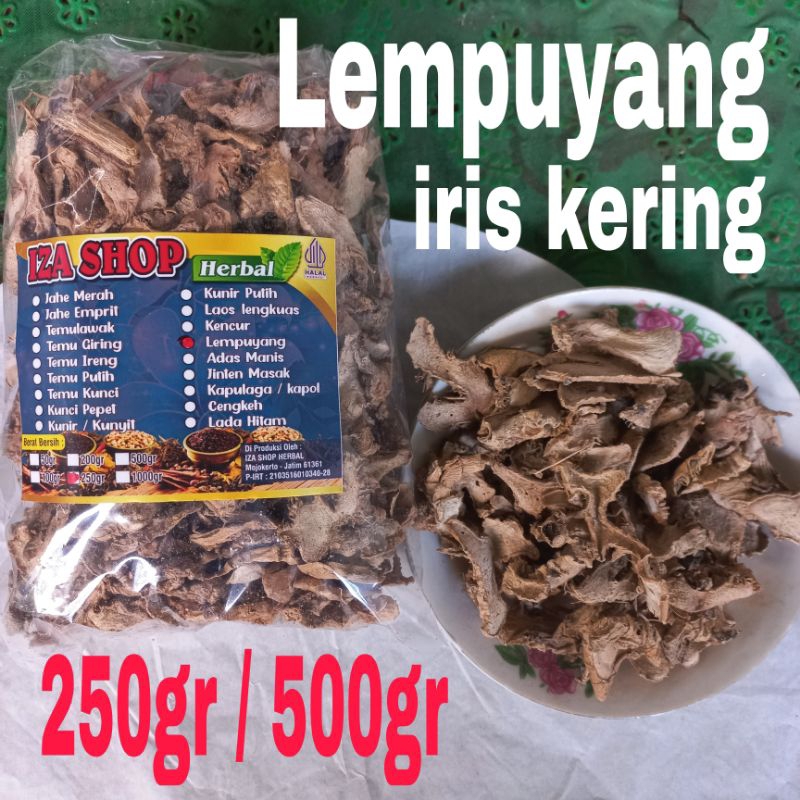 

Lempuyang iris Kering 500gr