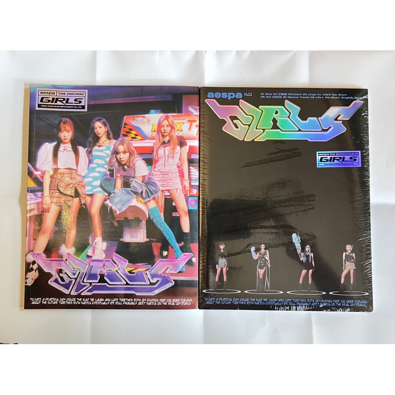 [READY STOCK] MINI ALBUM AESPA SAVAGE POS CASE VER SEALED KARINA NINGNING WINTER GISELLE PHOTOBOOK A