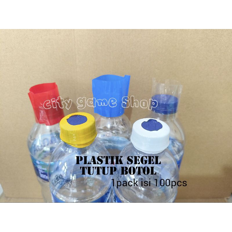 Plastik segel tutup botol