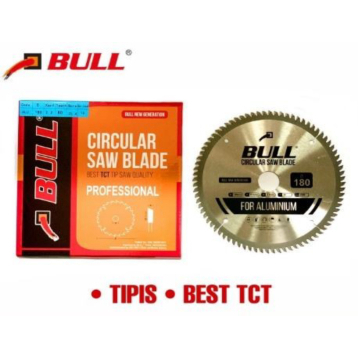 mata gergaji Bull aluminium circular saw blade 7” x 80T Limited