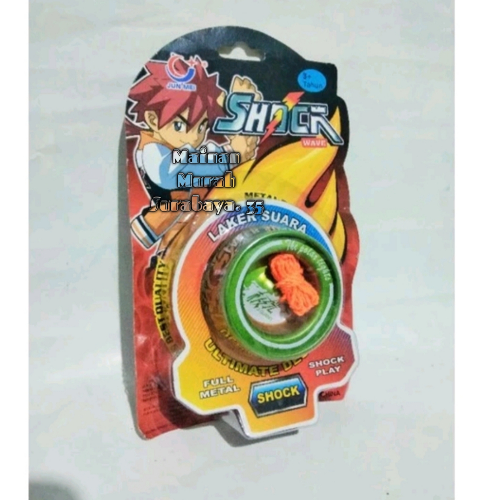 Mainan Anak Yoyo Besi 838Y Laker Suara Shock Yoyo Terbaru Murah | Mainan Jadul Yoyo Berbahan Besi Mu