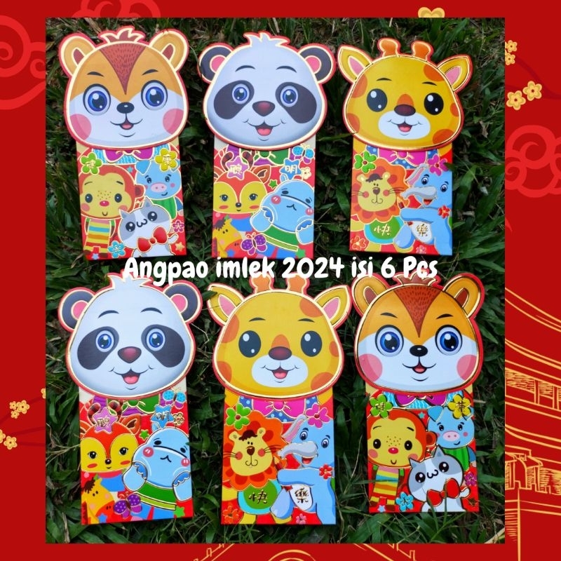 

ANGPAO IMLEK 2024 PANJANG SHIO NAGA NETRAL ANGPAO 3D