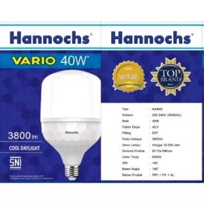 Lampu Led Hannochs Vario 40 Watt