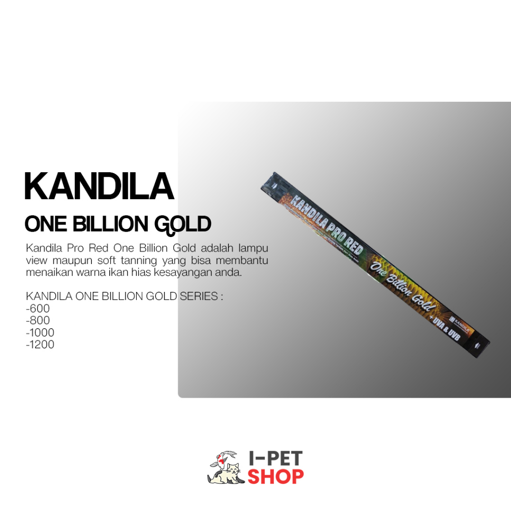 Kandila Pro Red One Billion Gold Series 600