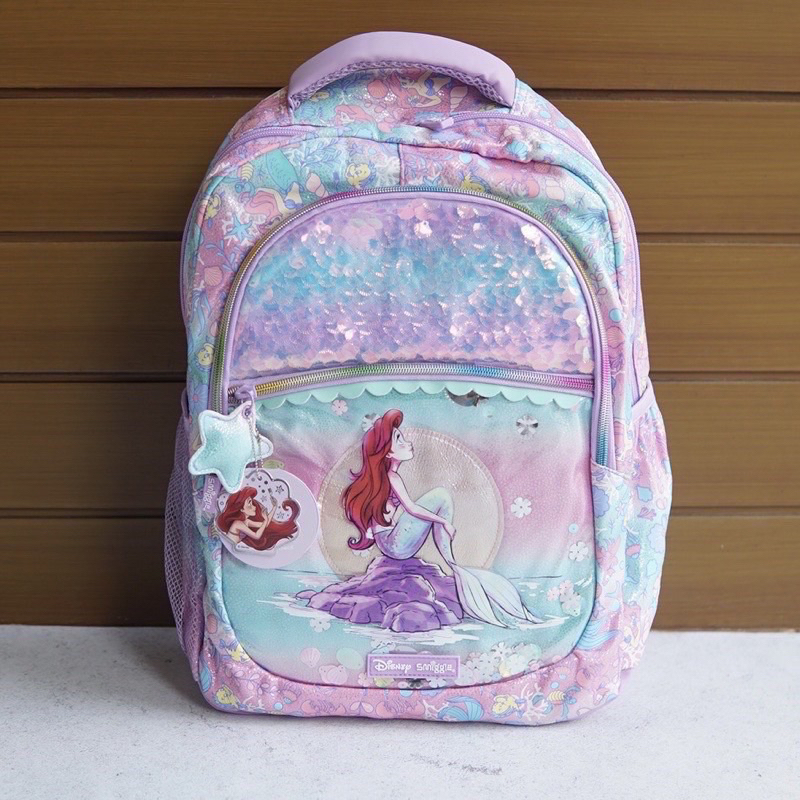 backpack smiggle disney ariel