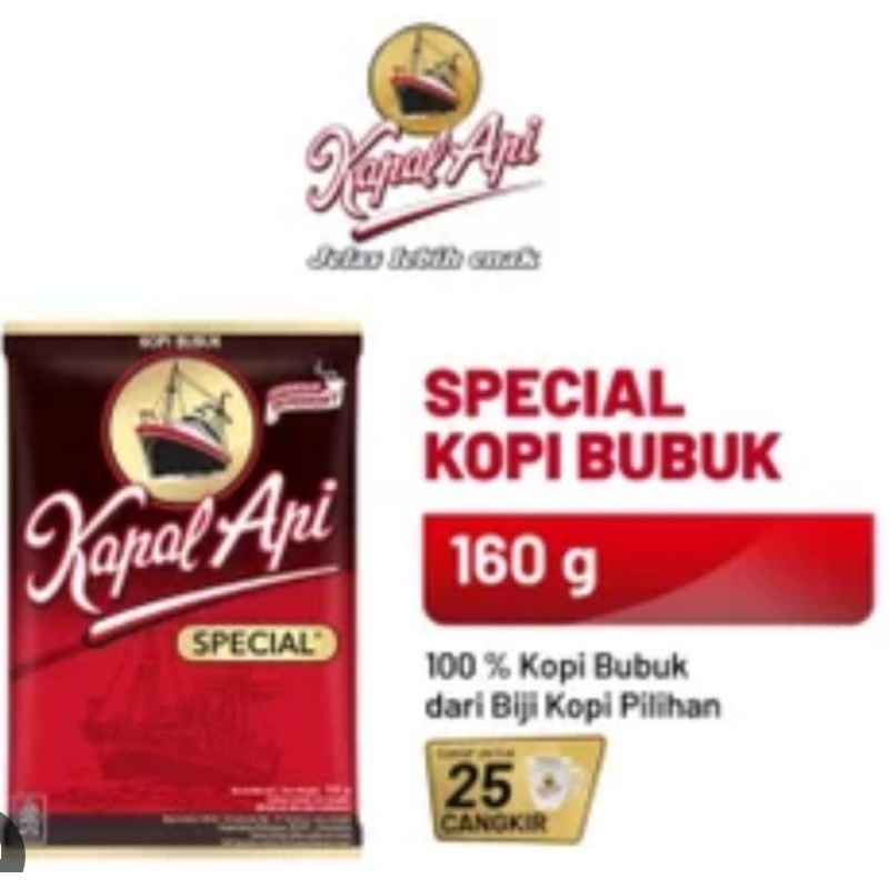 Kapal api kopi 160 gram